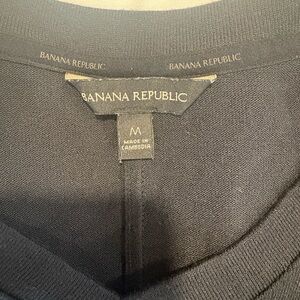 Banana Republic Charcoal Knit Top